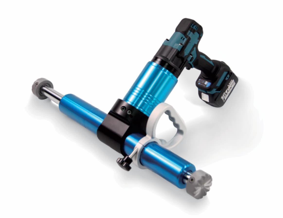Integrated Lightweight Electric Rescue Ram (Dual-Stage)