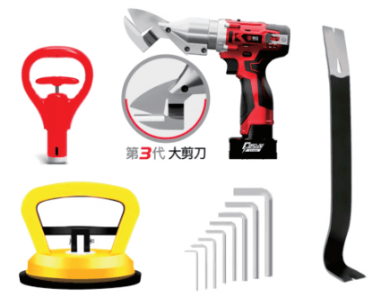 Glass Breaker Toolkit
